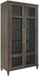 Universal Explore Home™ Montclair Cocoa Glass Door Cabinet-0