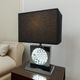Crown Mark Black Nickel Table Lamp-1