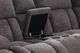 Mazin Furniture Presley 3-Pieces Gray Modular Reclining Sectional with Consoles-2