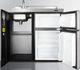 Summit® 36" Black and Stainless Steel All-In-One Kitchenette-2