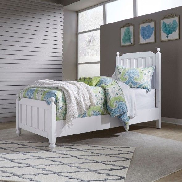 Liberty Furniture Cottage View White Youth Full Panel Bed-1
