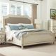 Riverside Furniture Huntleigh Full/Queen Carved Upholstered Headboard-0
