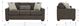 La-Z-Boy® Shiloh Vellum Queen Sleeper Sofa-2