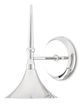 Currey & Company Julian Polished Nickel Wall Sconce-0