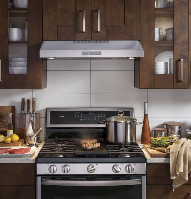 GE Profile™ 30" Stainless Steel Under The Cabinet Hood-7