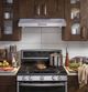 GE Profile™ 30" Stainless Steel Under Cabinet Range Hood-1