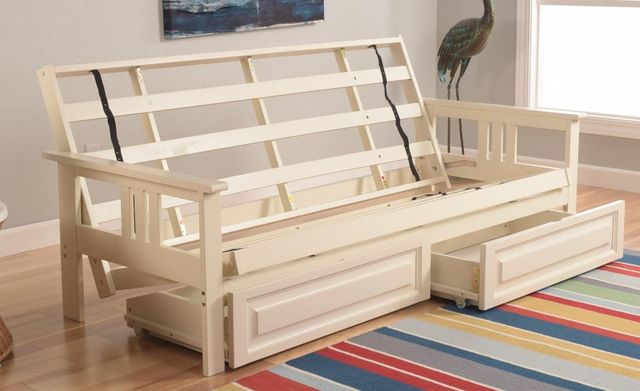 Kodiak Furniture Monterey Canadian Full Storage Futon with Mattress-2