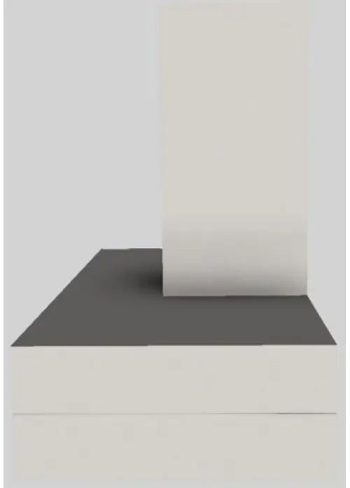 Vent-A-Hood® 42" Stainless Steel Contemporary Wall Mounted Range Hood-1