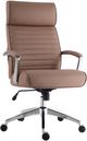 Parker House® Dc Softy Latte Leather Tall Desk Chair-0