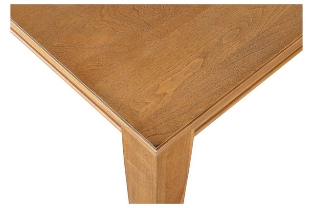 Brassex 7-piece oak dining table set-2