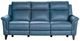 BarcaLounger® Kester Masen Bluegray Leather Power Reclining Sofa-2