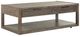 Liberty Furniture Bartlett Field Dusty Taupe Cocktail Table -0