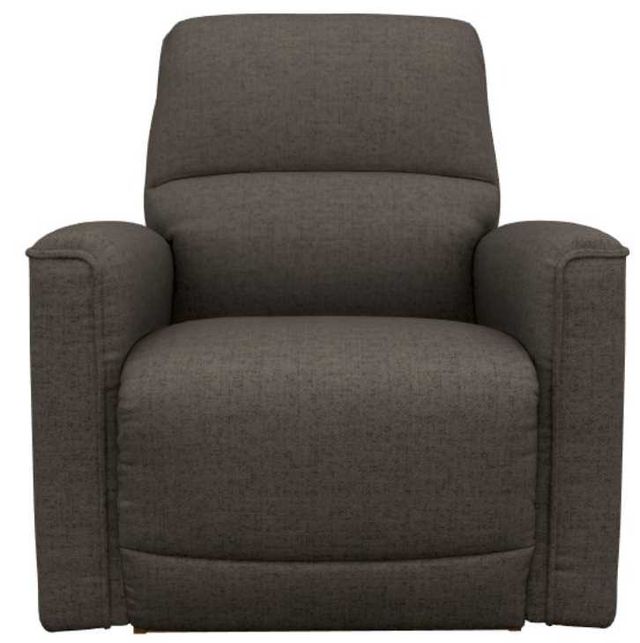 La-Z-Boy® Cade Smoke Power Rocking Recliner with Headrest and Lumbar-1