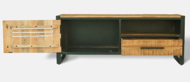 Jaipur Furniture Frais Black/Brown Small TV Unit-2