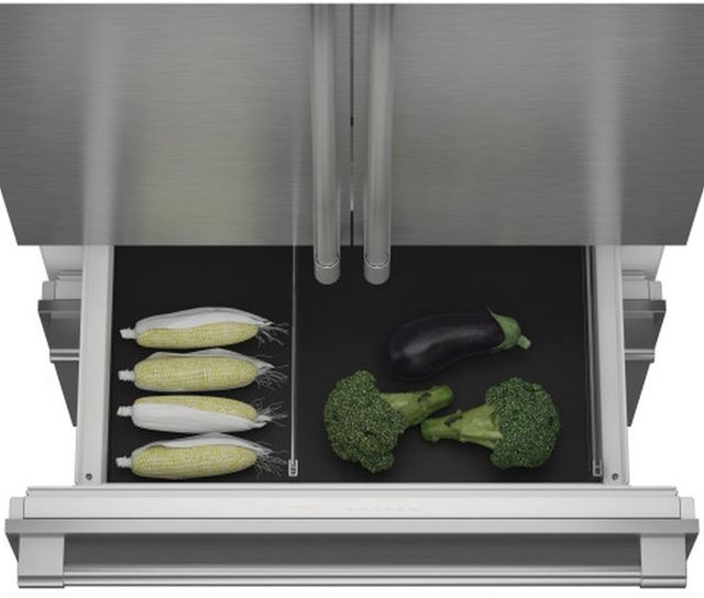 Monogram® 36 in. 20.1 Cu. Ft. Panel Ready Counter Depth French Door Refrigerator-7