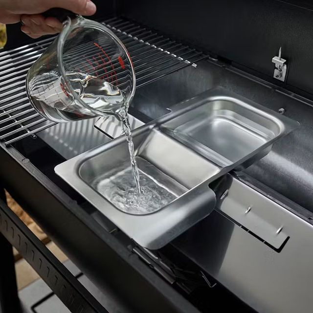 Weber® Stainless Steel Wet Smoke Pan-2