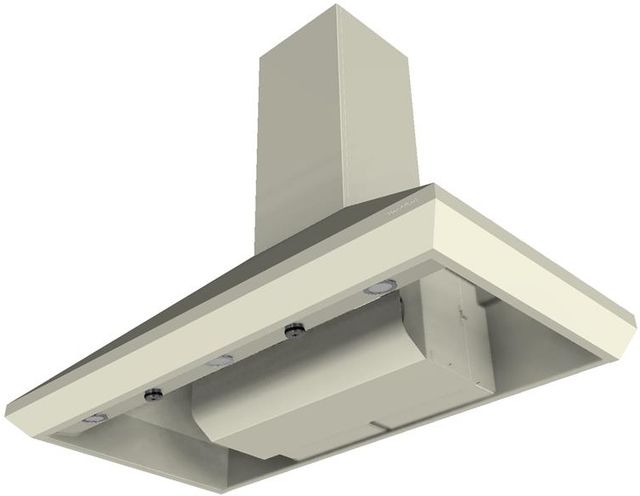 Vent-A-Hood® 42" Biscuit Euro Style Wall Mounted Range Hood-3