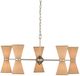 Currey & Company Natural/Silver Pennyworth Chandelier-2