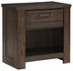 Mazin Furniture Longview Dark Brown Nightstand-0