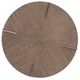 Liberty Furniture Harlow Sandstone Round End Table with Satin Nickel Base-3