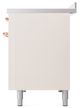 Ilve® Nostalgie II Series 48" Antique White Pro Style Induction Range-3