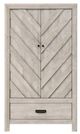 Crown Mark Valor White Armoire-3