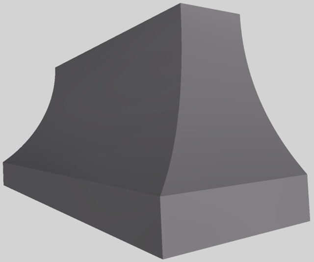 Vent-A-Hood® Designer Series 66" Gunsmoke Wall Mounted Range Hood-1