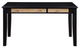 Winners Only® Berkeley Aged Oak/Ebony Writing Desk-0