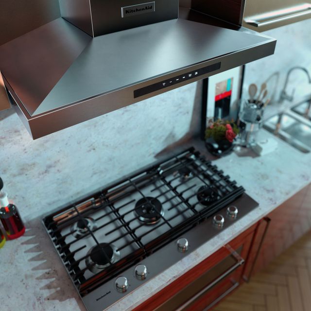 KitchenAid® 36'' Stainless Steel Wall Mount Hood-3