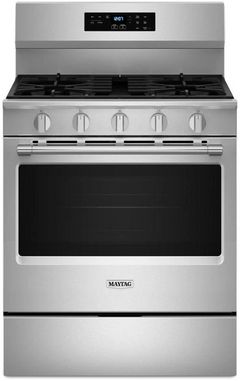 Maytag® 30" Fingerprint Resistant Stainless Steel Freestanding Gas Range