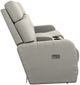 La-Z-Boy® Lennon Dove Power Wall Reclining Loveseat with Console, Headrest, and Lumbar-2