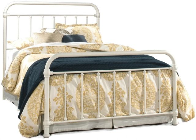 HH2 Home Kirkland White Full Metal Rod Bed-0