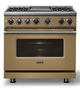 Viking® 7 Series 36" Golden Hour Pro Style Dual Fuel Range with Griddle-2