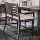 Jofran Inc. Lincoln Square Espresso/Light Cream Counter Bench-1