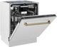 ZLINE Autograph Edition 24" Satin Stainless Steel Built In Dishwasher-3