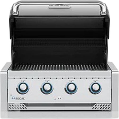 Broil King® Regal™ S420 4-Burner Stainless Steel Built-in Liquid Propane Grill-1
