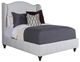 Century® Customizable Details Wing Upholstered California King Panel Bed-0