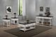 TEI Vintage Estates Antique White/Dark Knotty Coffee Table-3