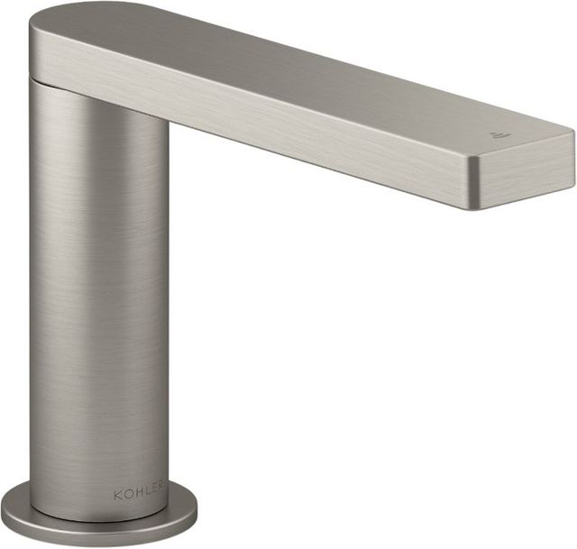 KOHLER® Composed® Vibrant Brushed Nickel Touchless Single-Hole Lavatory Faucet with Kinesis® Sensor Technology -0