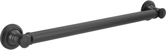 Delta Matte Black 24" Traditional Grab Bar-0