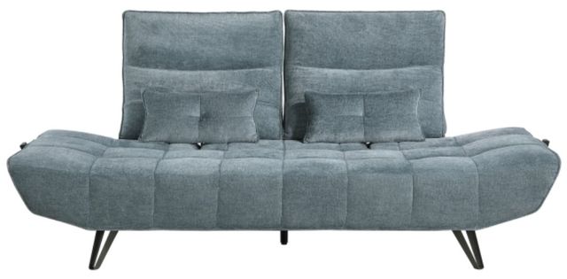 Homelegance® Quonsett Blue Sofa with Power Adjustable Seat Depth and Manual Adjustable Headrests-2