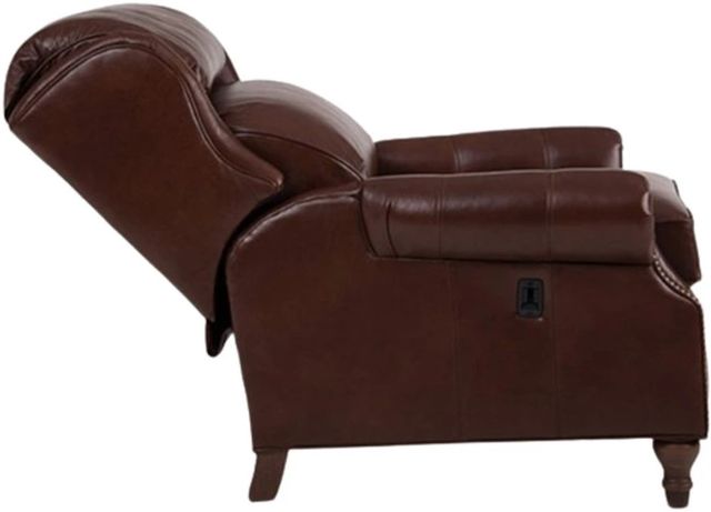 Smith Brothers Customizable 932 Leather Manual Reclining Tiltback Chair-1