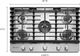 KitchenAid® 30'' Stainless Steel Gas Cooktop-1