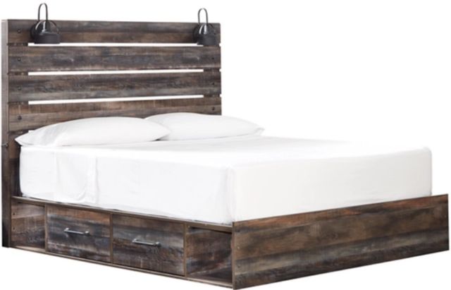 Signature Design by Ashley® Drystan 3-Piece Multi King Panel Storage Bed Set-1