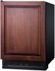 Summit® 24" 5 Cu. Ft. Panel-Ready Under The Counter Refrigerator with Freezer-2