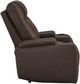 Signature Design by Ashley® Schooner Rocks Umber Power Recliner-3
