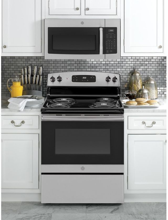 GE® 4 Piece Stainless Steel Kitchen Package-23