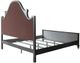ACME Furniture House Beatrice Beige/Charcoal/Light Gray Queen Panel Bed-5