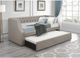 Mazin Furniture Berwick Light Gray Twin Daybed with Trundle-3