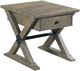 Hammary® Reclamation Place Sundried Natural Trestle End Table-0
